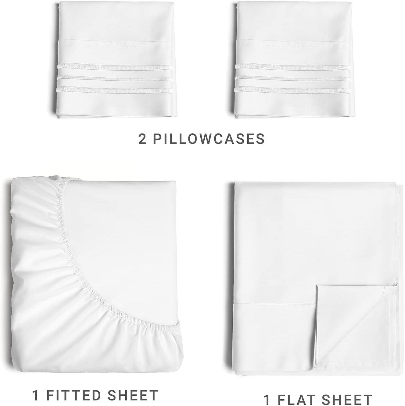 Colling Sheets 4 Piece Set – Experience Luxurious Comfort with CGK Unlimited 5 Reasons to buy