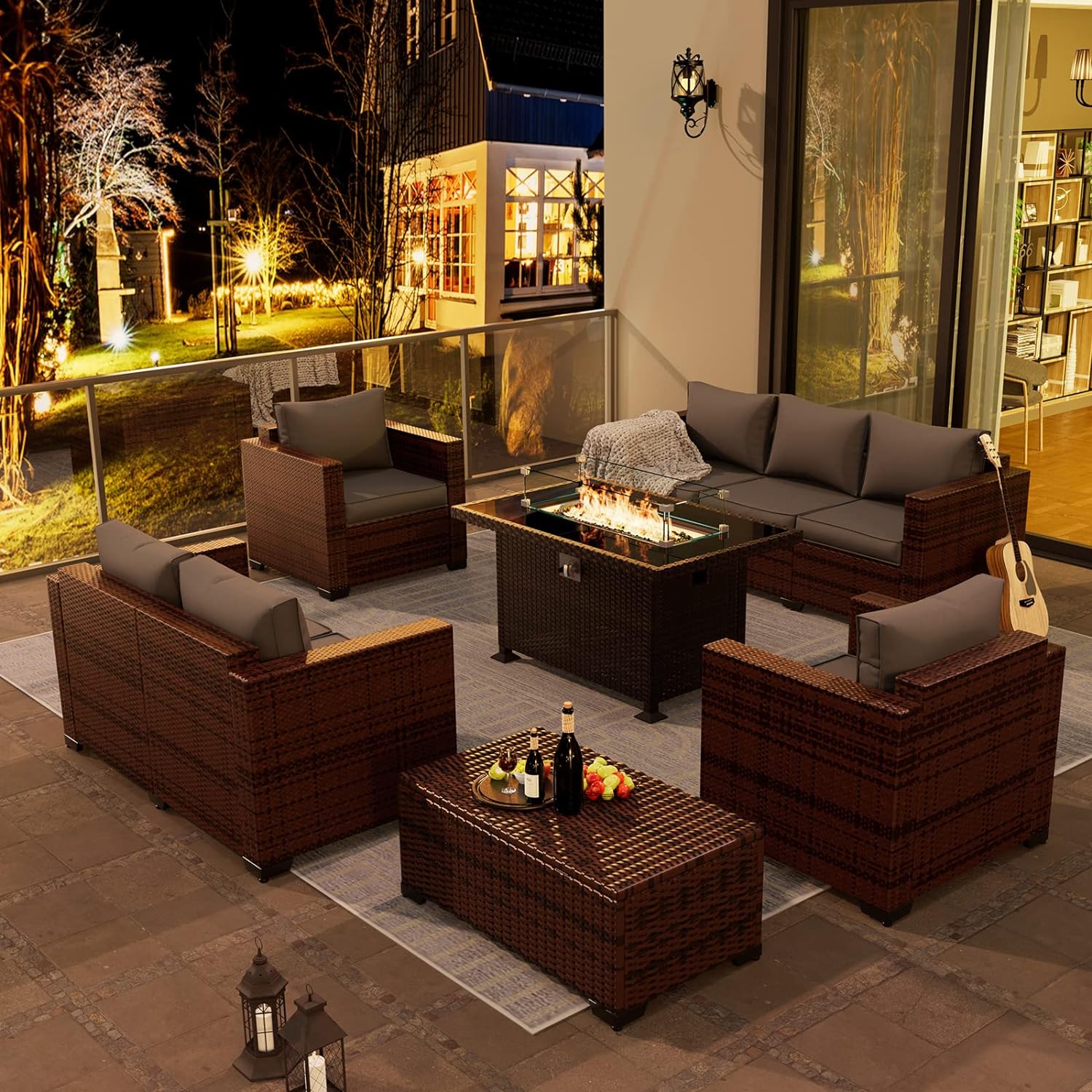 Patio Furniture Set Fire – Enhance Your Outdoor Space with Amopatio: 5 reasons to buy