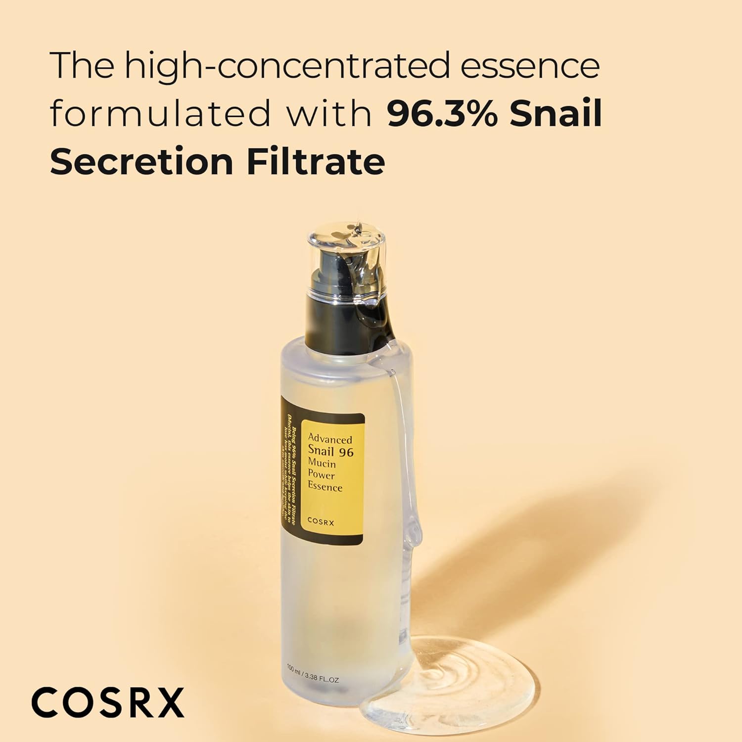 5 reasons to buy-Snail Mucin Repairing Essence: Hydrating Serum for Rejuvenated Skin