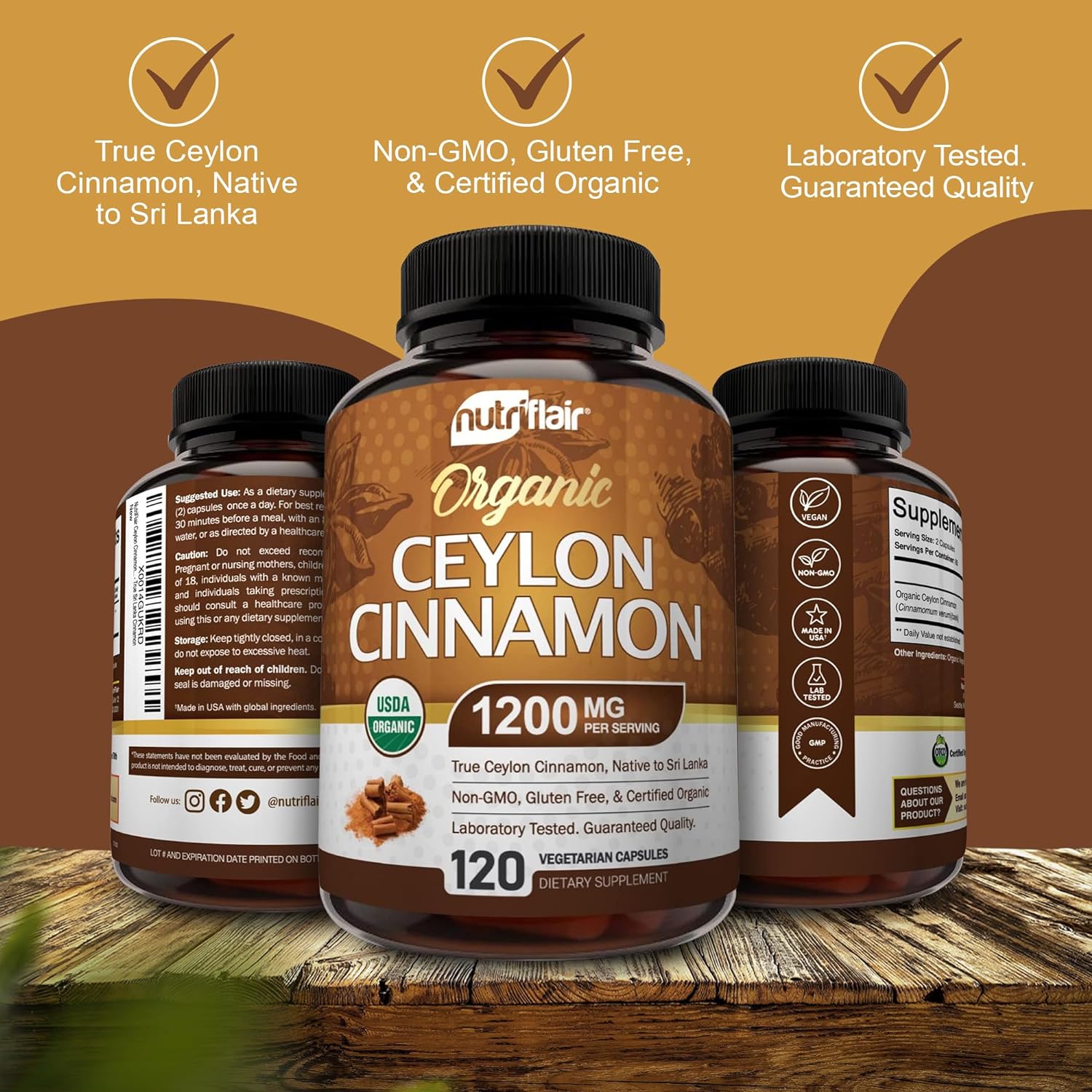 “Diabetic NutriFlair Cinnamon Ceylon: A Game-Changer in Health” 5 reasons to buy