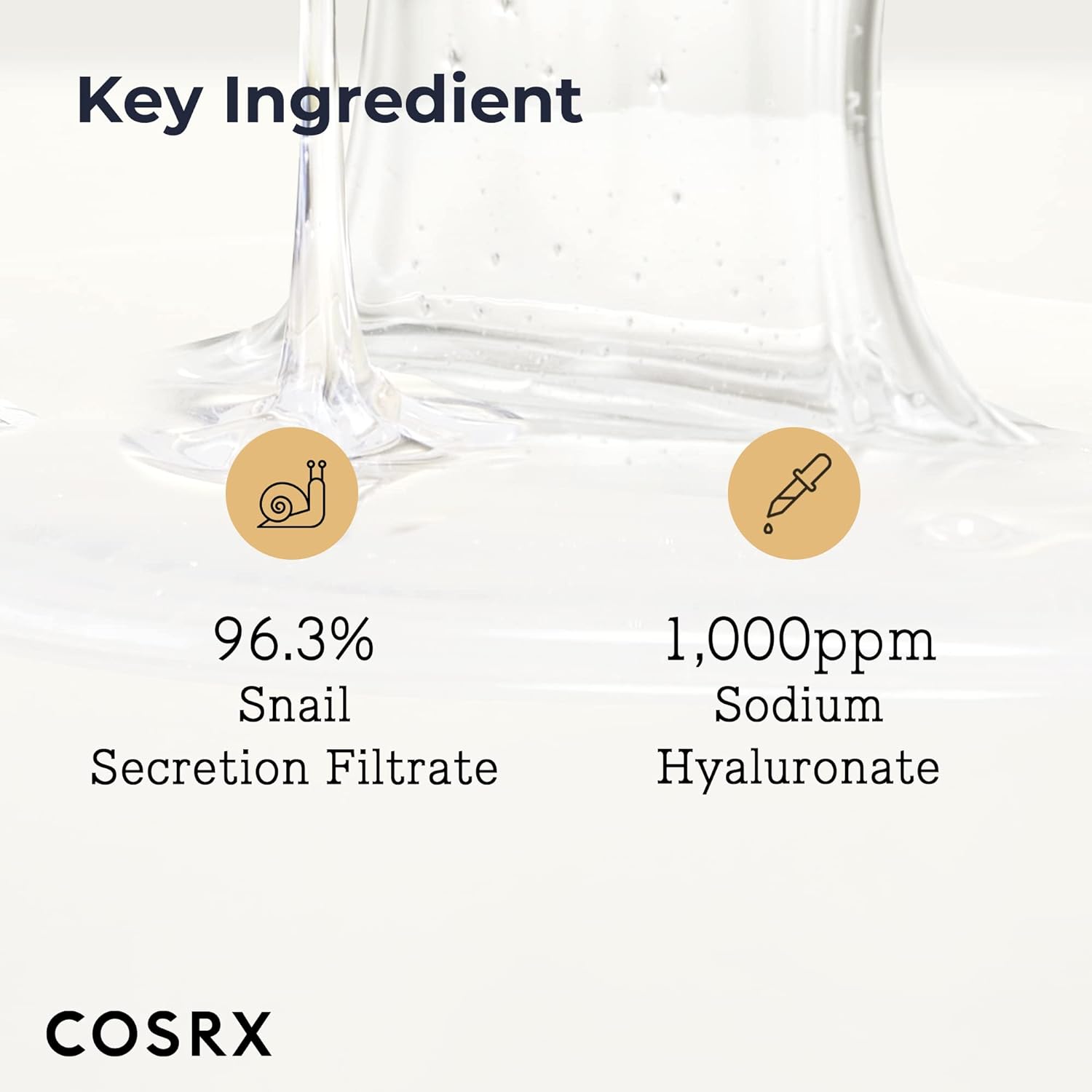 5 reasons to buy: COSRX Snail Mucin 96% Power Repairing Essence 3.38 fl.oz 100ml, Hydrating Serum for Face with Snail Secretion Filtrate for Dull Skin & Fine Lines, Korean Skincare