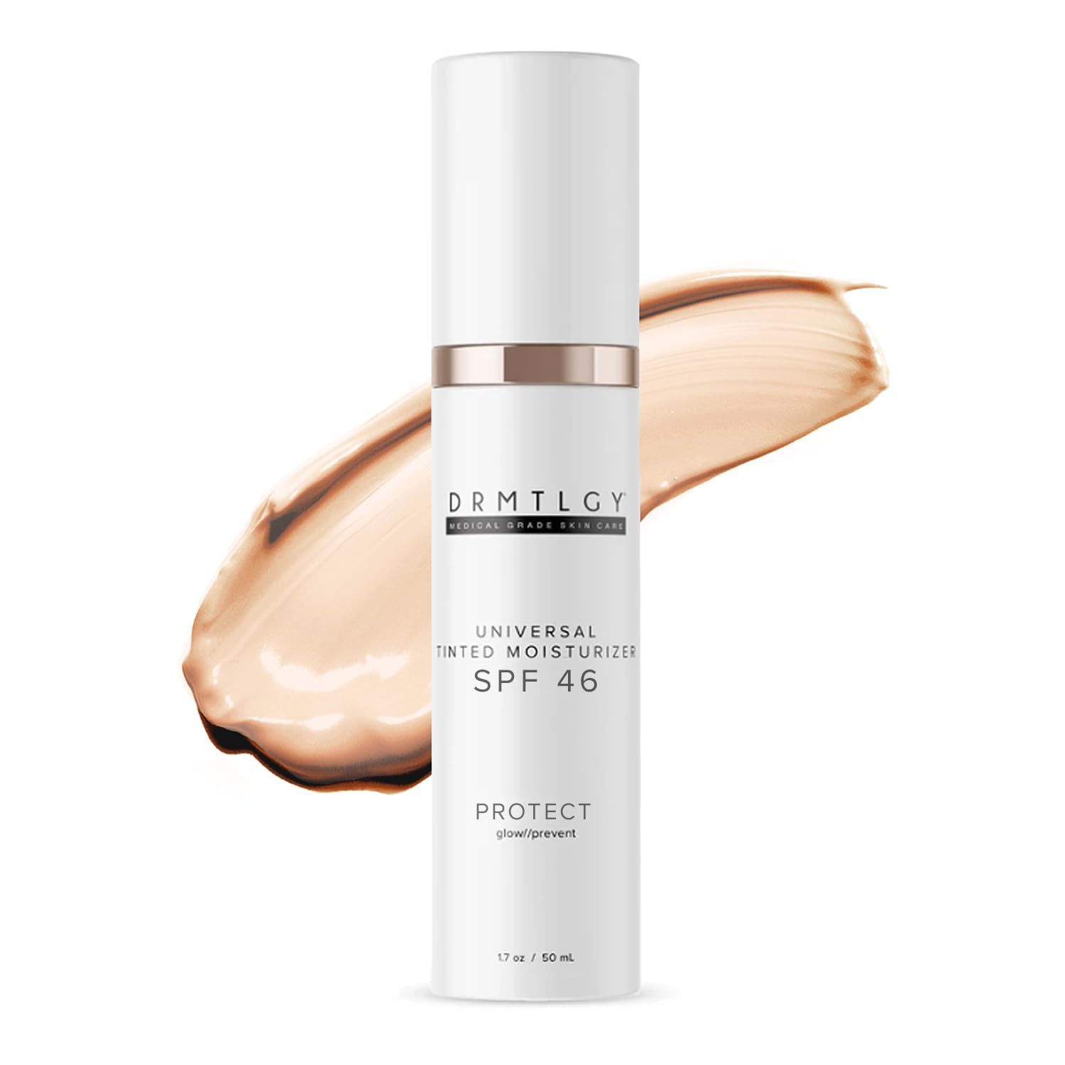 5 reaons to buy- DRMTLGY Anti-Aging Tinted Moisturizer with SPF 46.