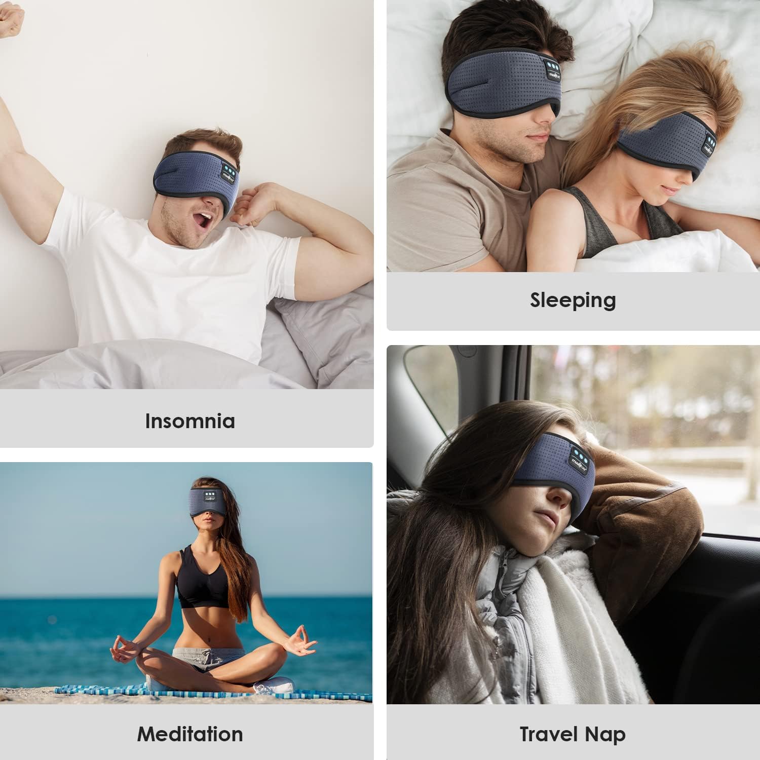 5 reasons to Buy :Experience Peaceful Sleep with MUSICOZY Sleep Headphones