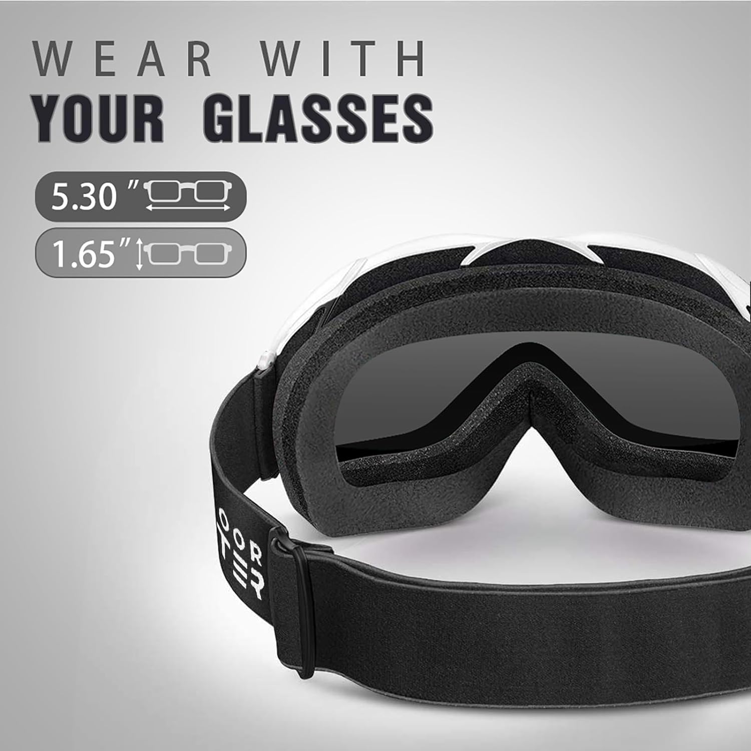 1 big reason to buy: OutdoorMaster OTG Ski Goggles